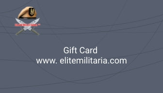 Give a Gift Card from Elitemilitaria Online Shop