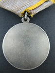 WW2 SOVIET UNION SILVER MEDAL FOR COMBAT